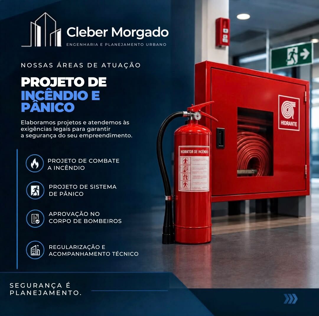 Projeto de incêndio e pânico – PSCIP